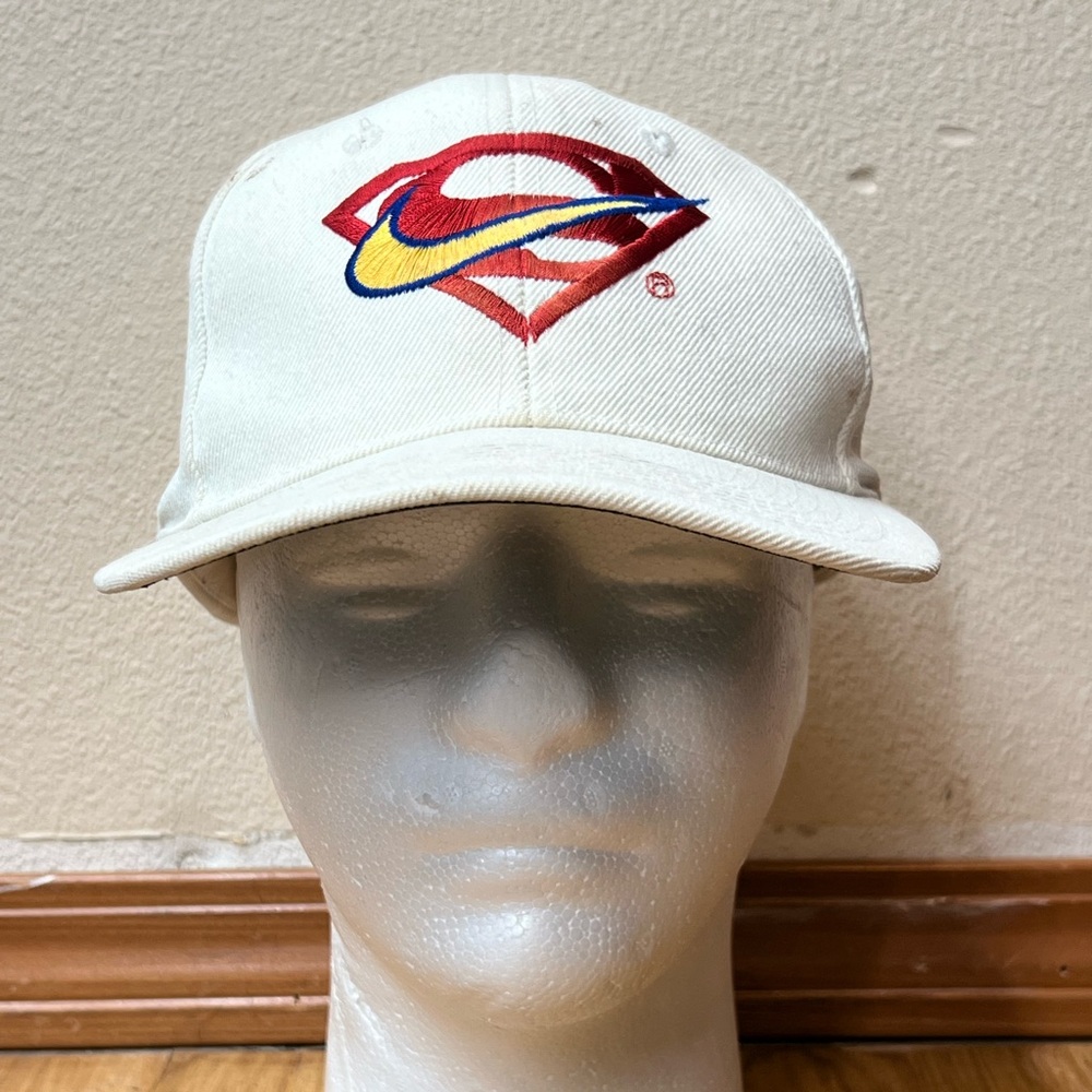 Hana Sports One Size Fits All Superman Nike Swoosh SnapBack Hat One Size Fits